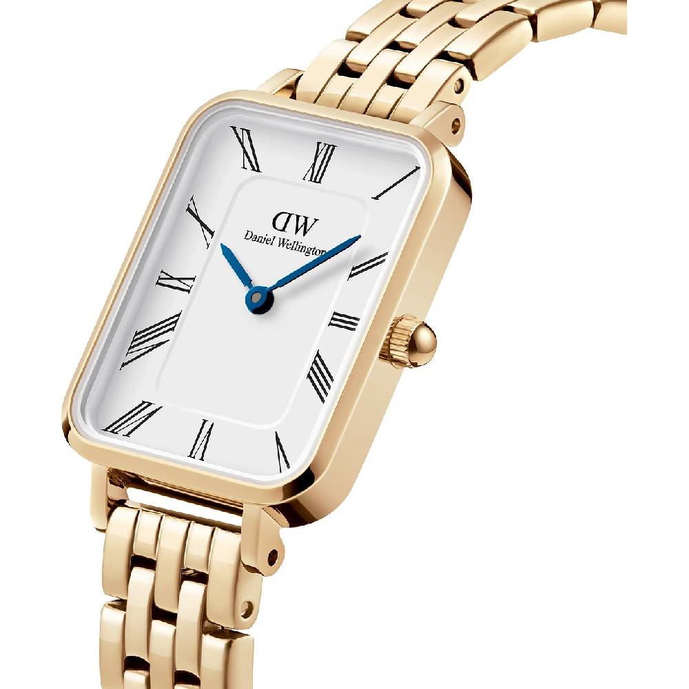 Daniel Wellington Damenuhr Quadro DW00100688 Kostenlose Rückgabe