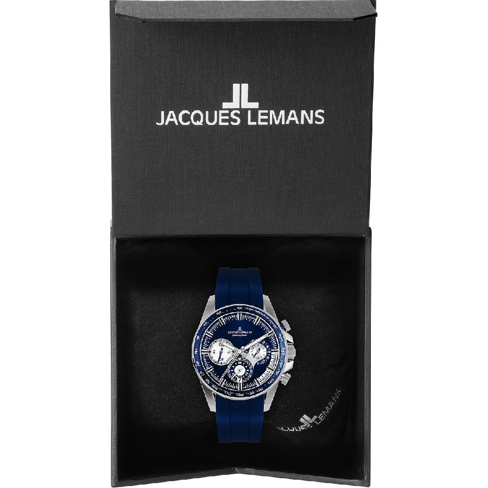 2. Chance - Jacques Lemans Chronograph 1-2127B Clearance-Verkauf