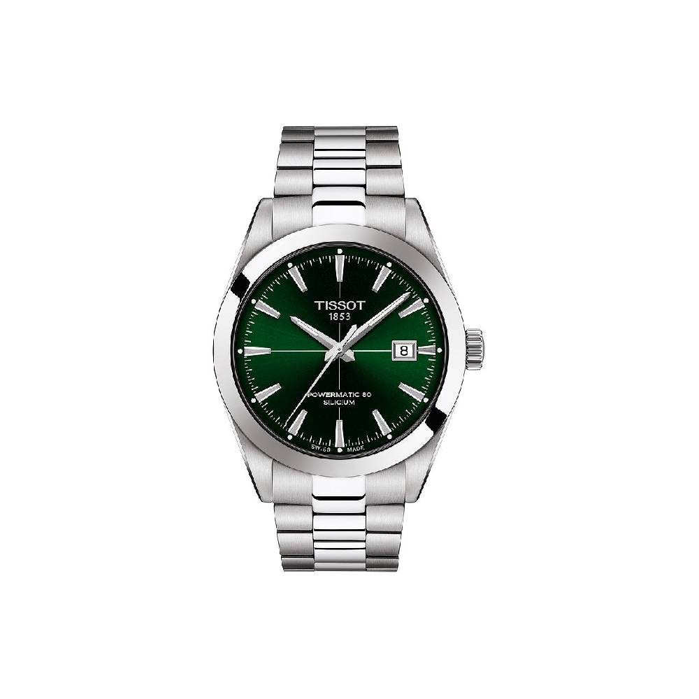 Tissot Herrenuhr Gentleman Powermatic 80 Silicium T1274071109101
