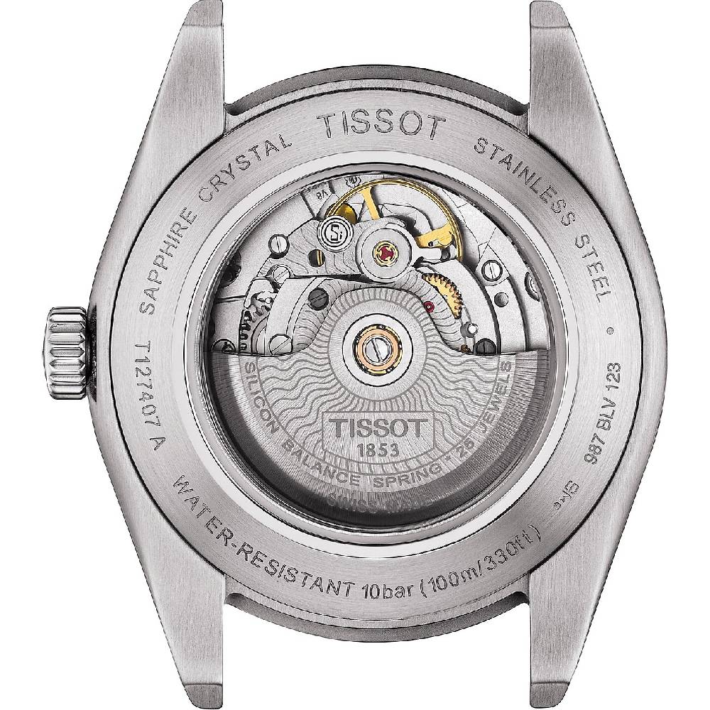 Tissot Herrenuhr Gentleman Powermatic 80 Silicium T1274071109101 Blitzverkäufe