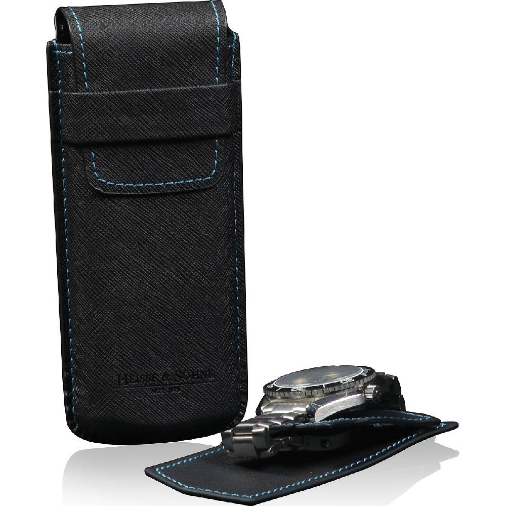 Designhütte Uhrenbox Mondo Saffiano 70019-104 Im Verkauf
