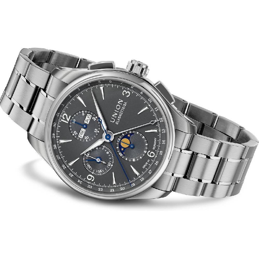 Union Glashütte Chronograph Belisar Chronograph Mondphase D0144251108700 Online Outlet