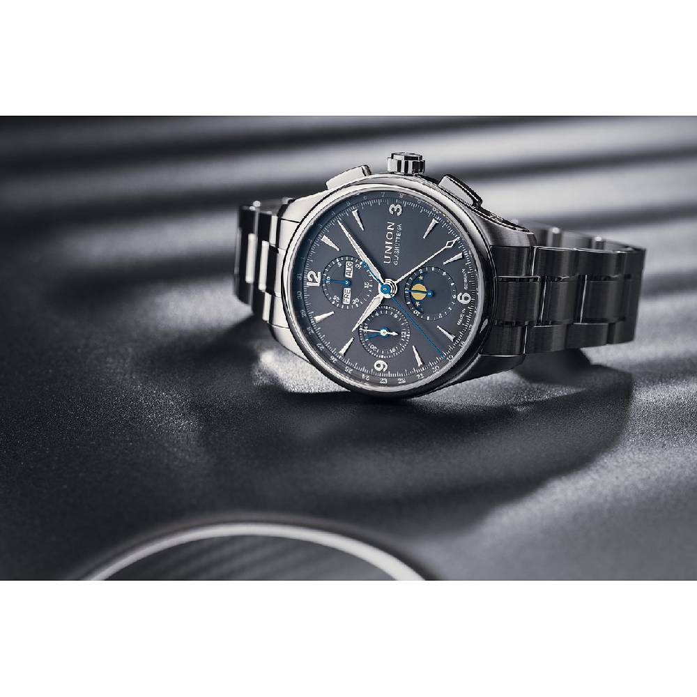 Union Glashütte Chronograph Belisar Chronograph Mondphase D0144251108700 Online Outlet