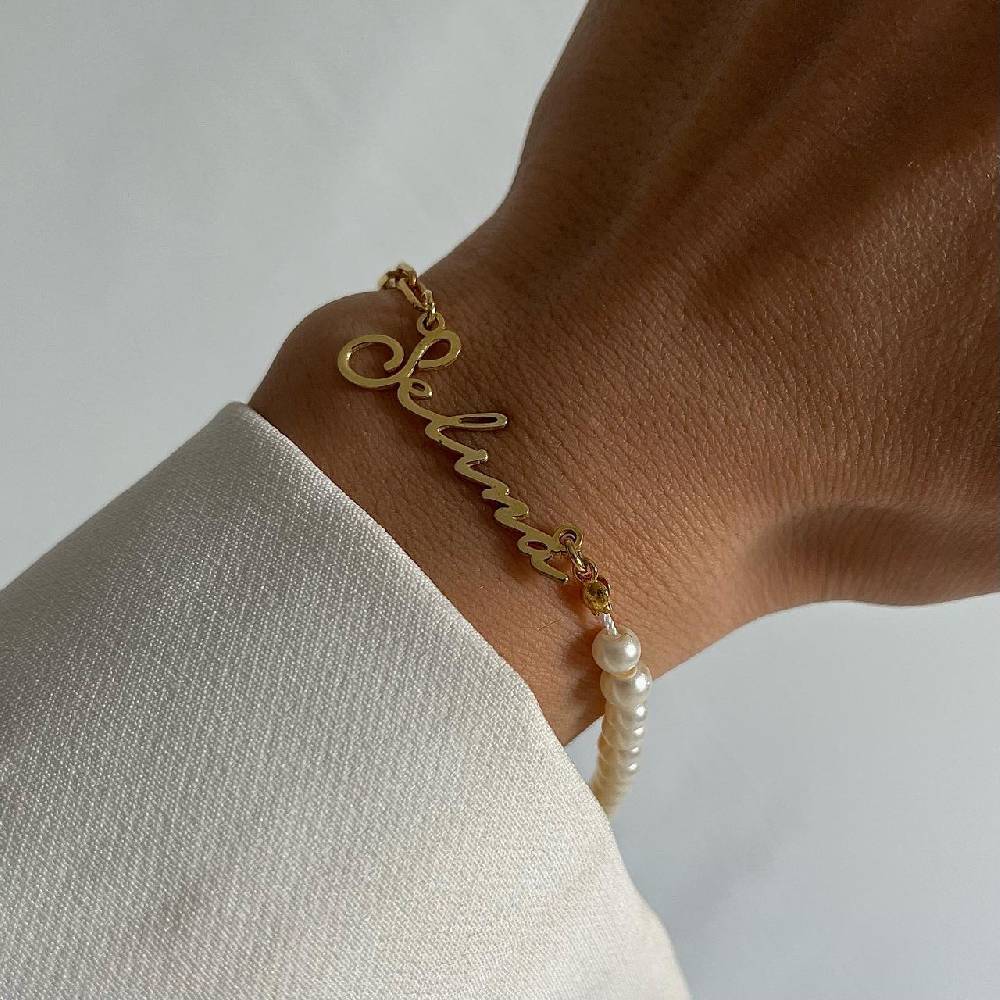 Kardelen Chic ID Armband - 925 SILBER Letzter Tag