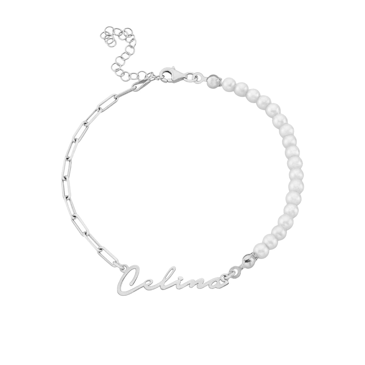 Kardelen Chic ID Armband - 925 SILBER Letzter Tag