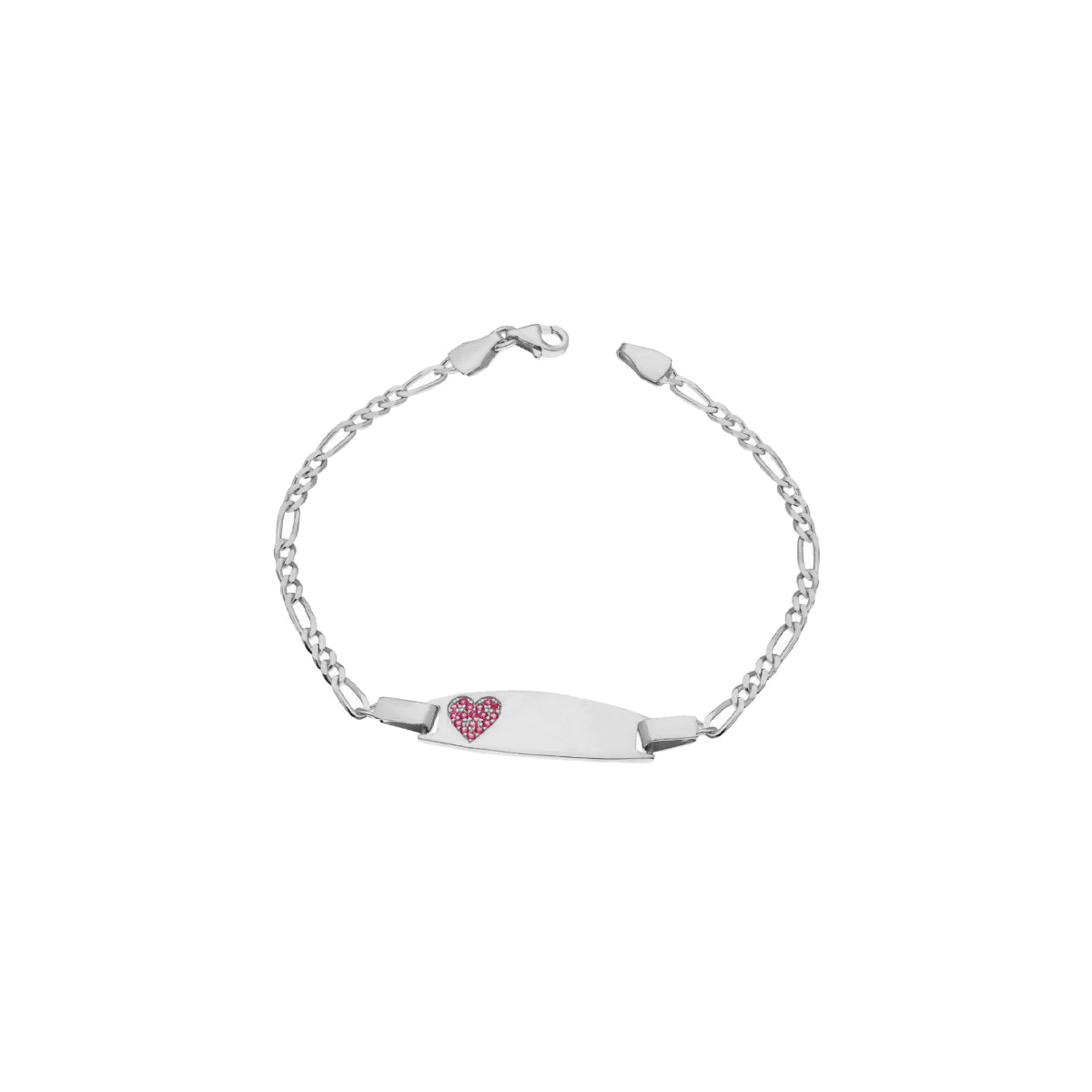 Kardelen Kinder Gravur Armband Heart - 925 SILBER 50% Rabatt für begrenzte Zeit