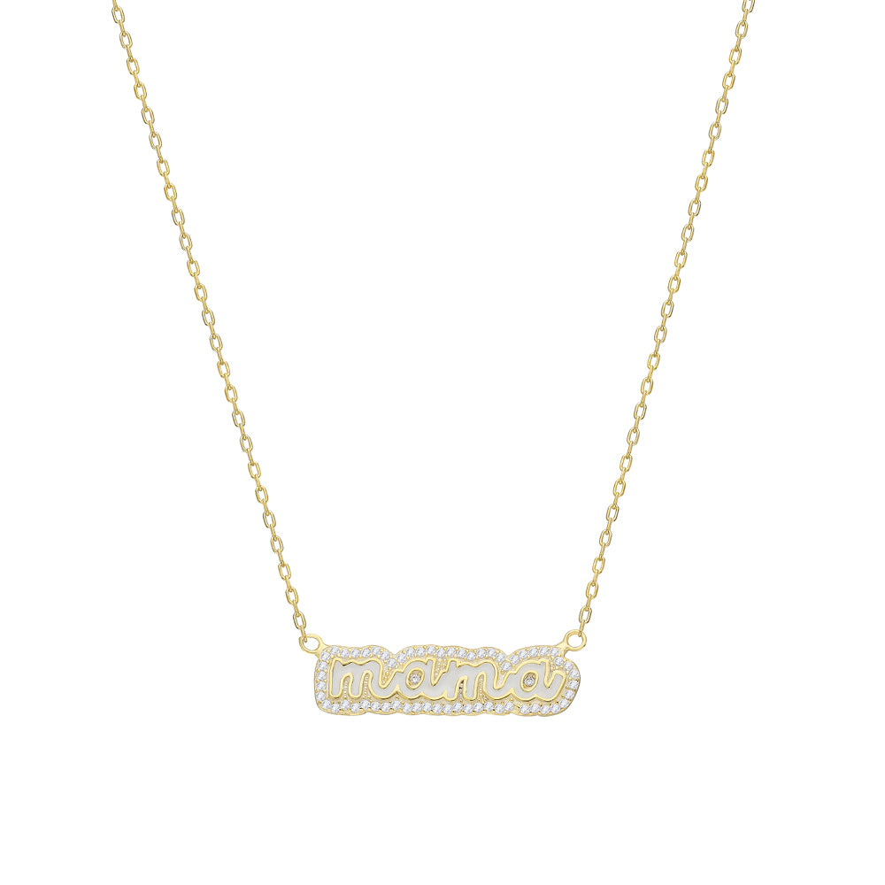 Kardelen Colorfull Precious Name Necklace - 925 SILBER Großer Ausverkauf