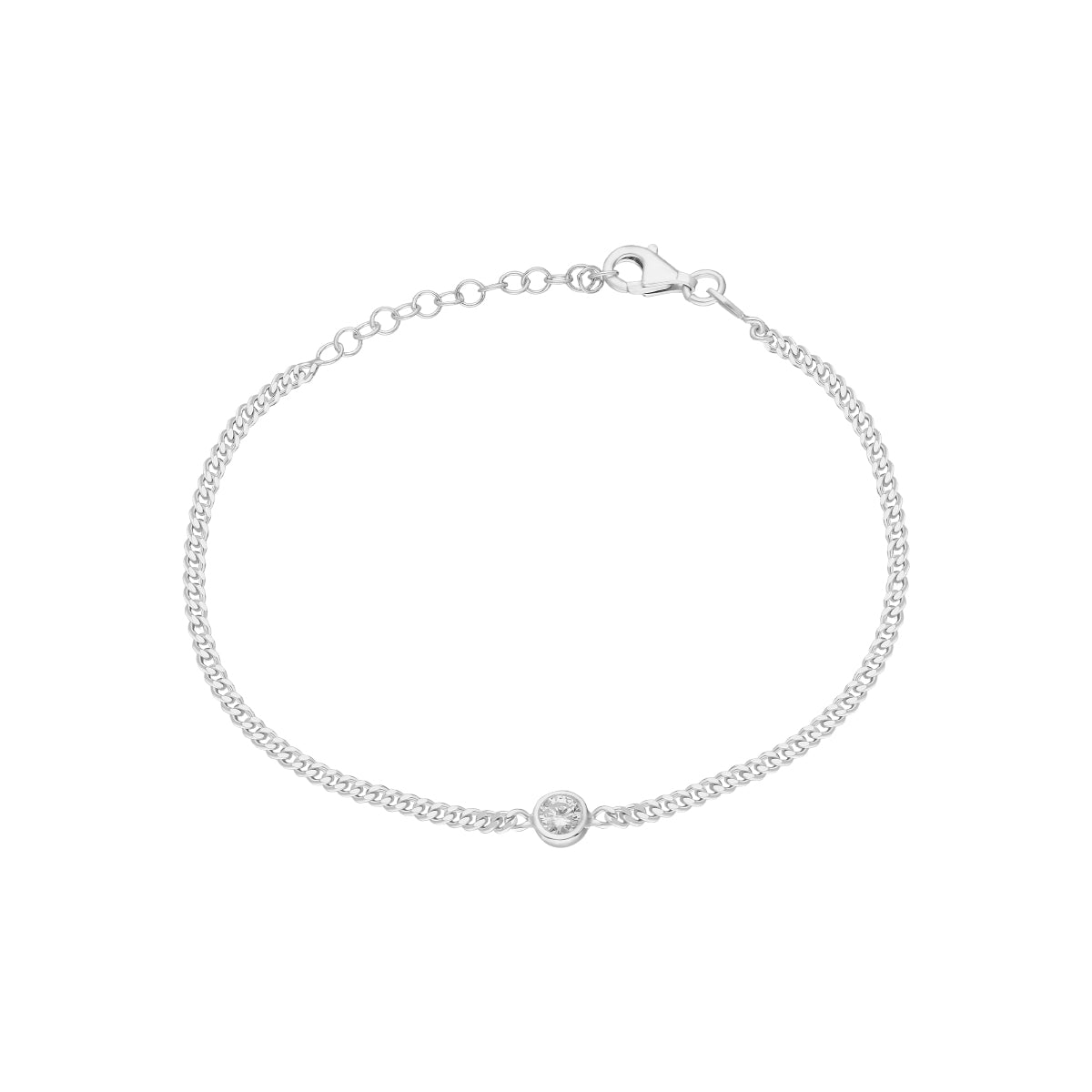 Kardelen Solitaire Armkette - 925 SILBER Saisonale Angebote