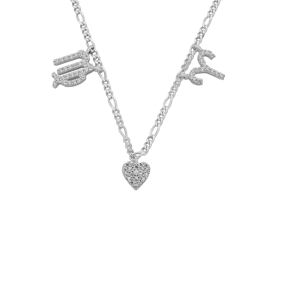 Kardelen Sternzeichen Partner Kette mit Herz - 925 SILBER Angebote