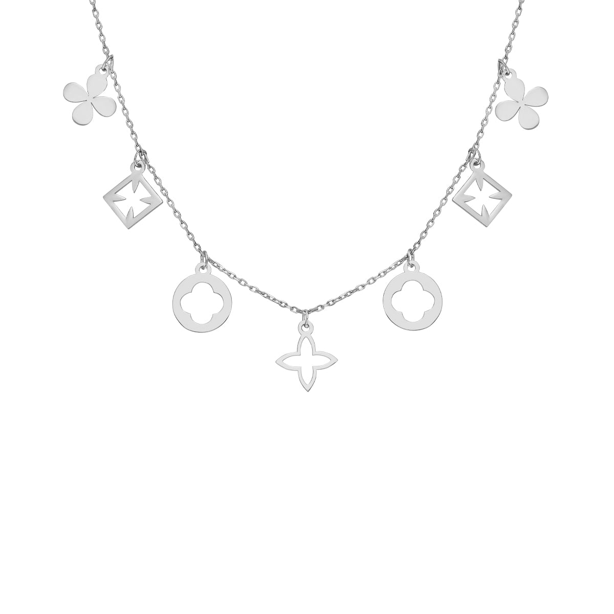 Kardelen Elenora Charm Halskette - 925 SILBER im Angebot