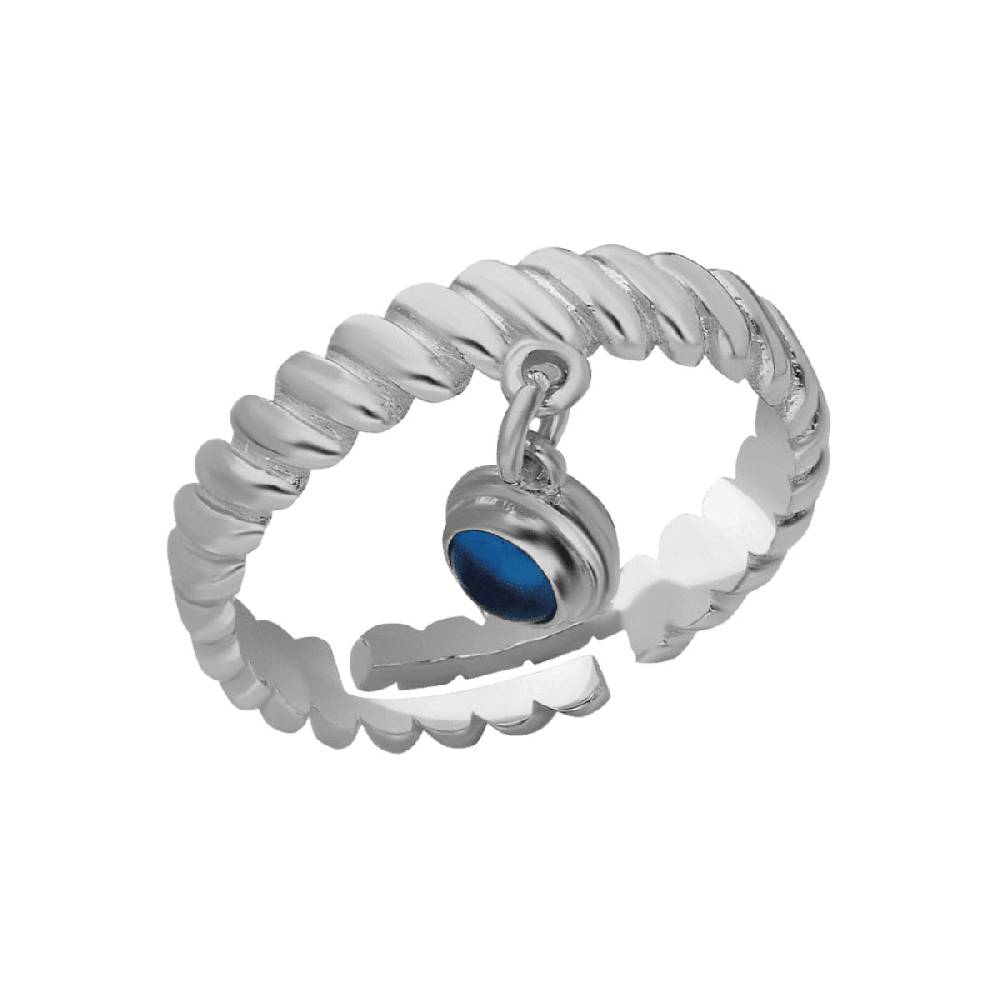 Kardelen Burma Nazar Ring - 925 SILBER Fabrikpreis