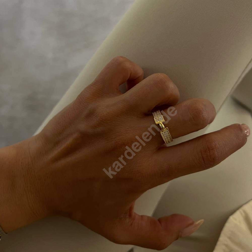 Kardelen Haylie Zirkonia Ring - 925 SILBER Flash Sale