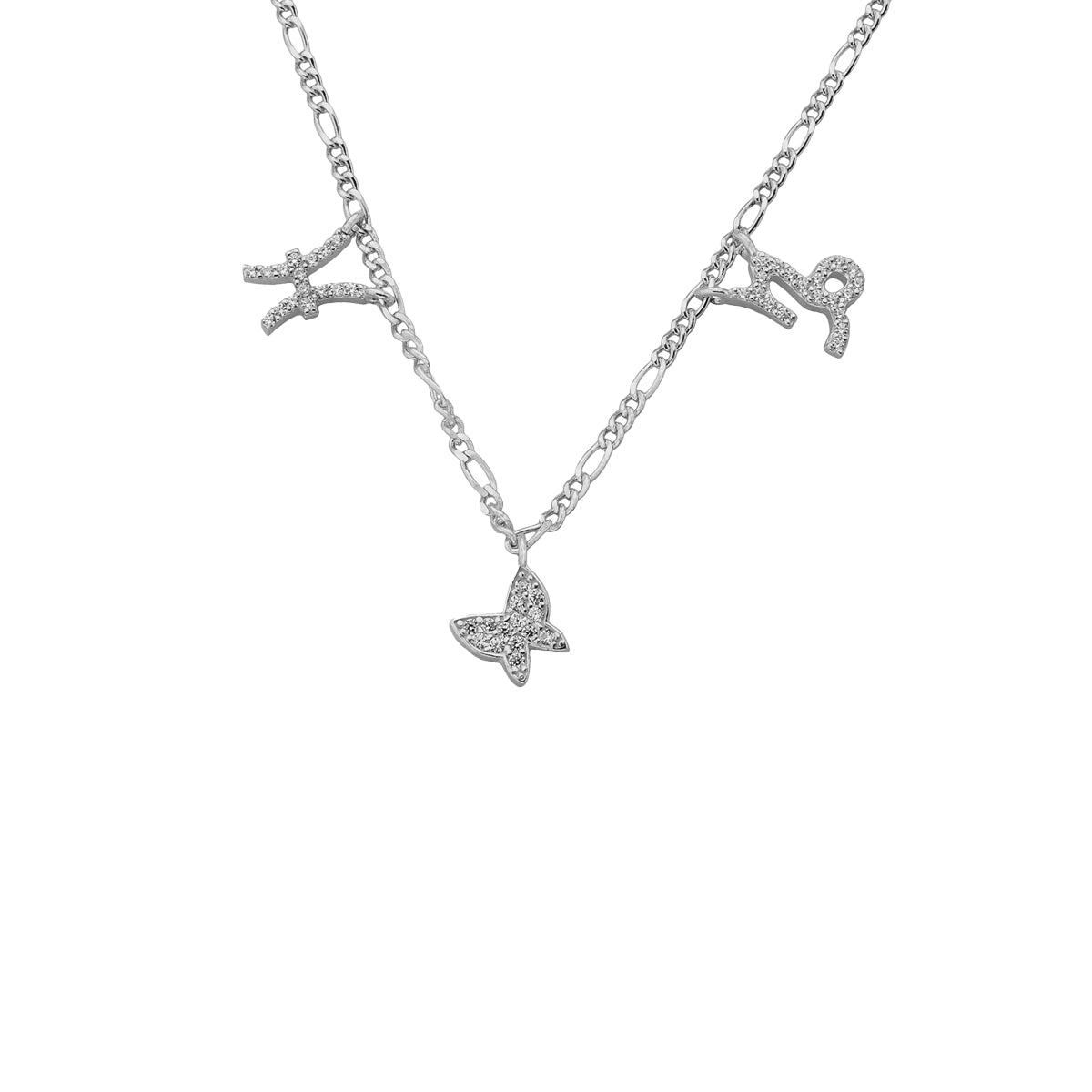 Kardelen Sternzeichen Partner Kette mit Schmetterling - 925 SILBER Bis zu 55% Rabatt