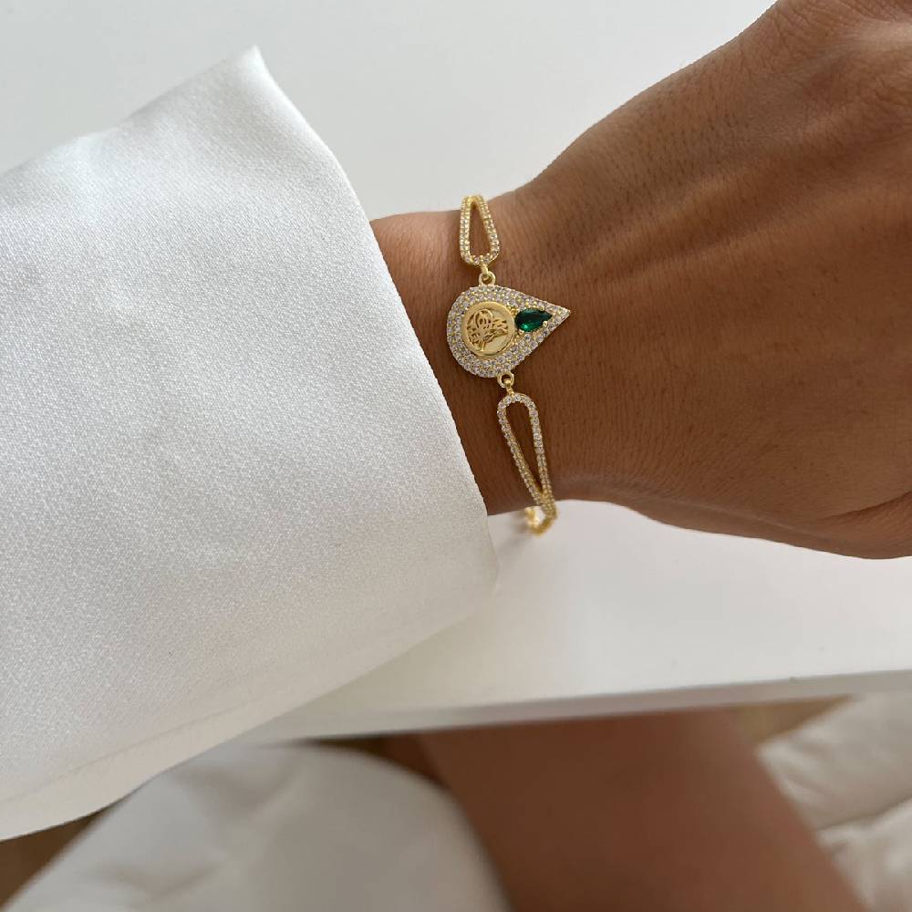Kardelen Auftakelung Armband - 925 SILBER Begrenztes Angebot