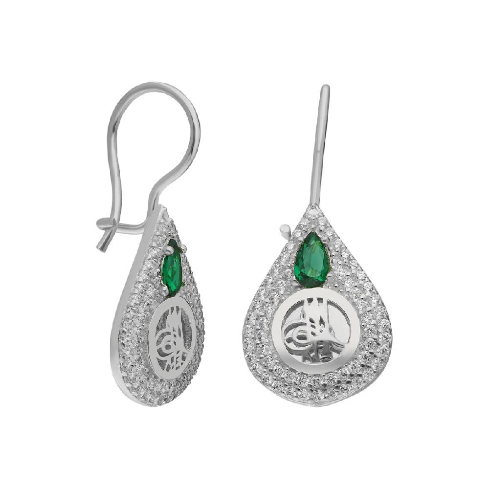 Kardelen Auftakelung Ohrringe - 925 SILBER Weihnachtsangebot