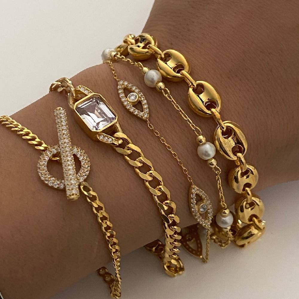 Kardelen Lovin Armkette - 925 SILBER Blitzangebot