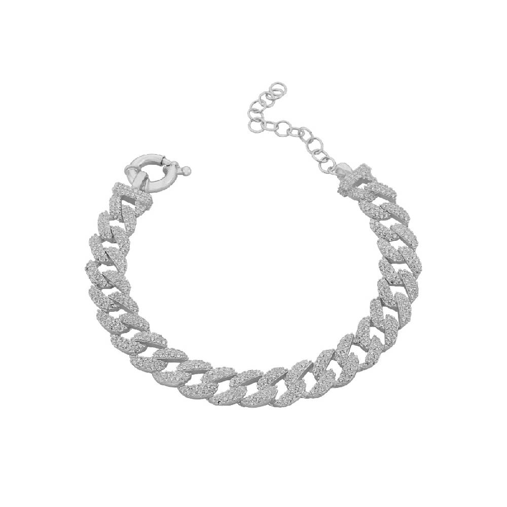 Kardelen Gourmet Zirkonia Armkette - 925 SILBER Saisonale Angebote