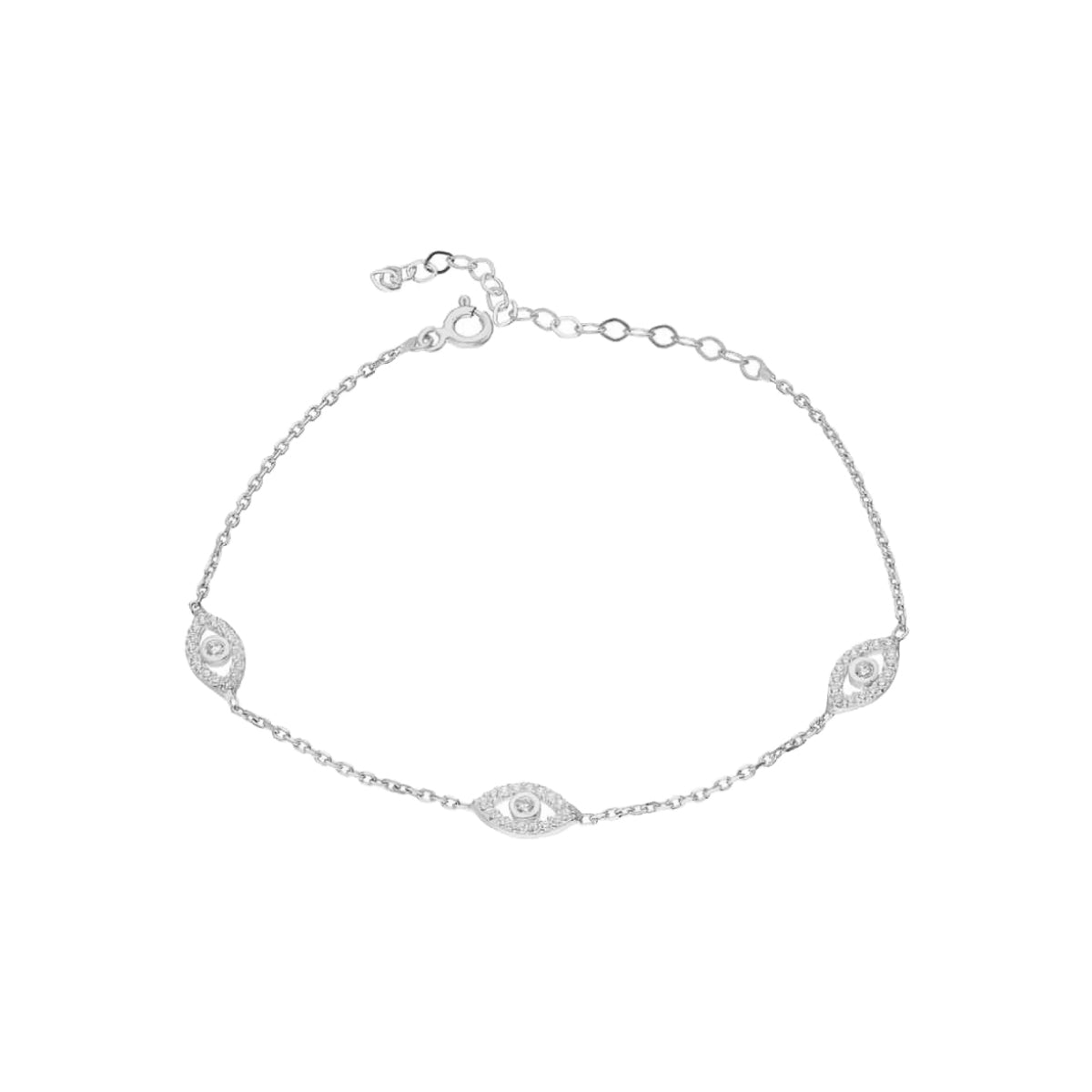 Kardelen Eyez Armkette - 925 SILBER Kostenlose Rückgabe