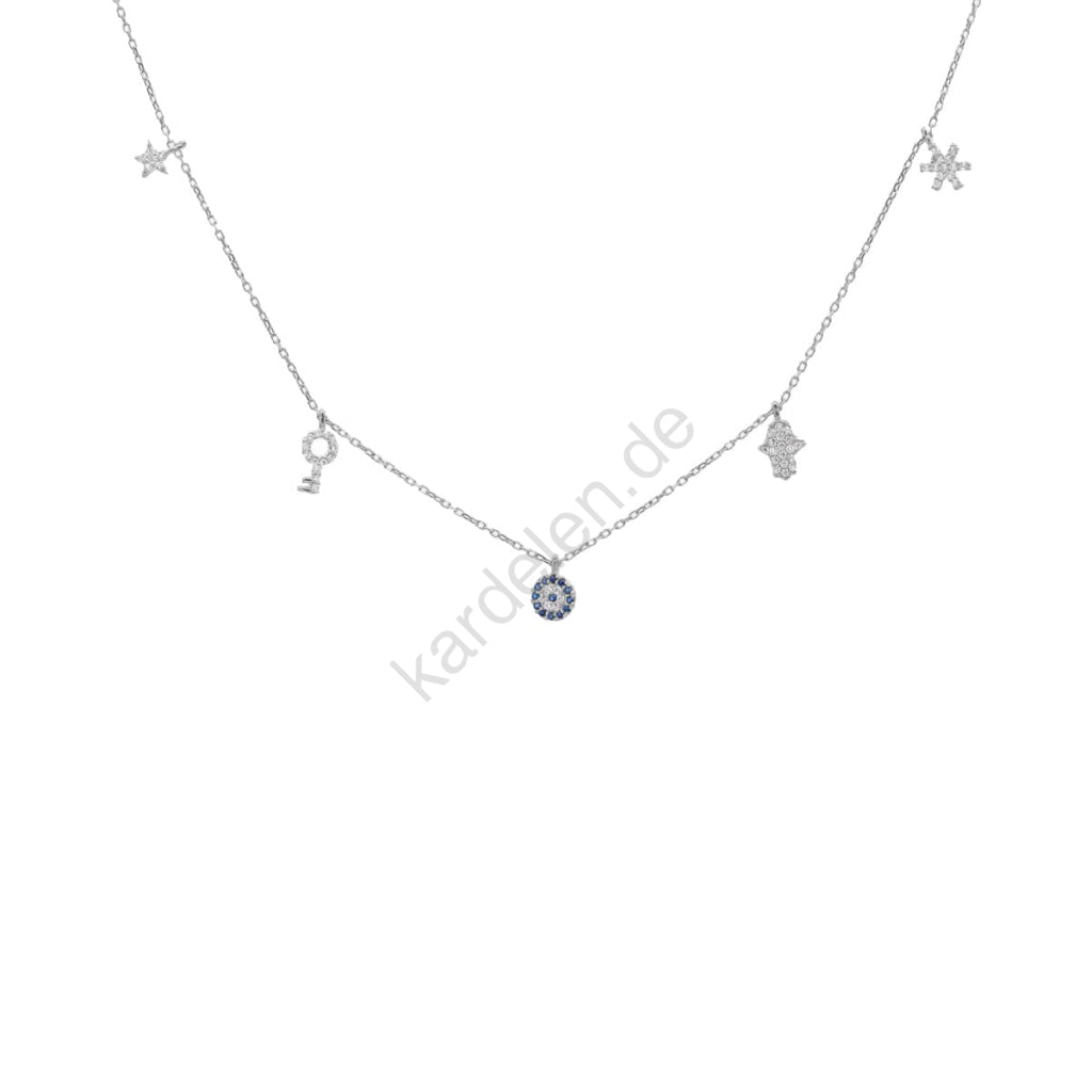 Kardelen Charm Halskette - 925 SILBER Muttertagsangebot