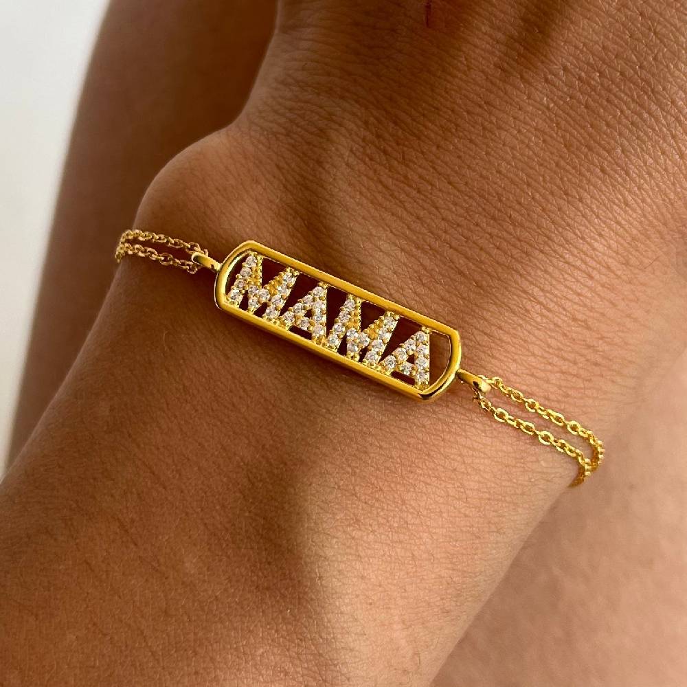 Kardelen Mama Armkette - 925 SILBER zollfrei
