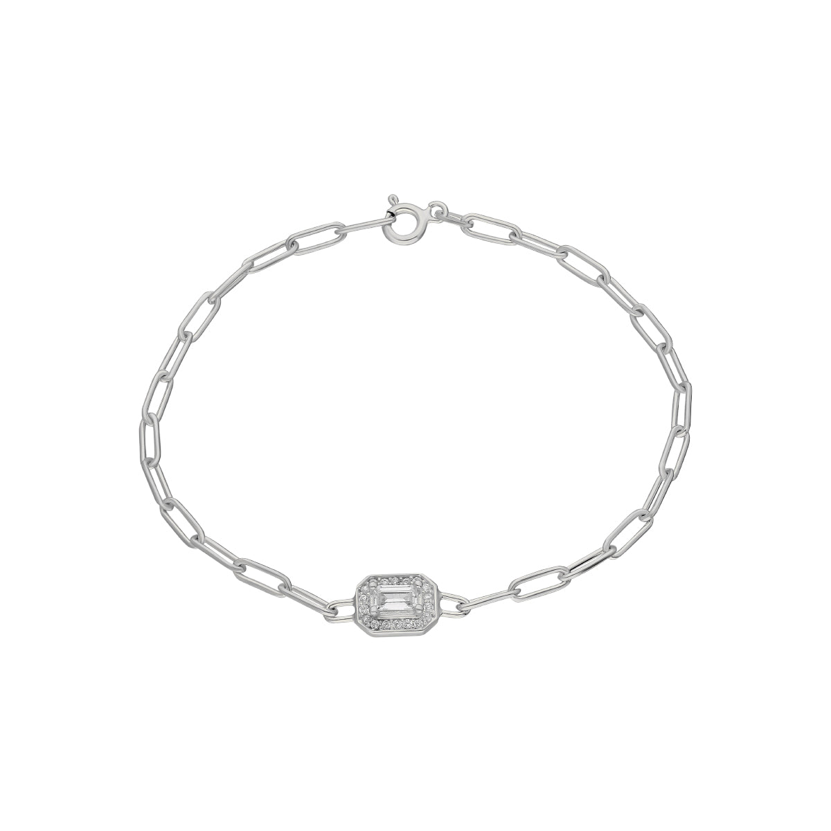 Kardelen Baguette Armkette - 925 SILBER Günstiger Verkauf