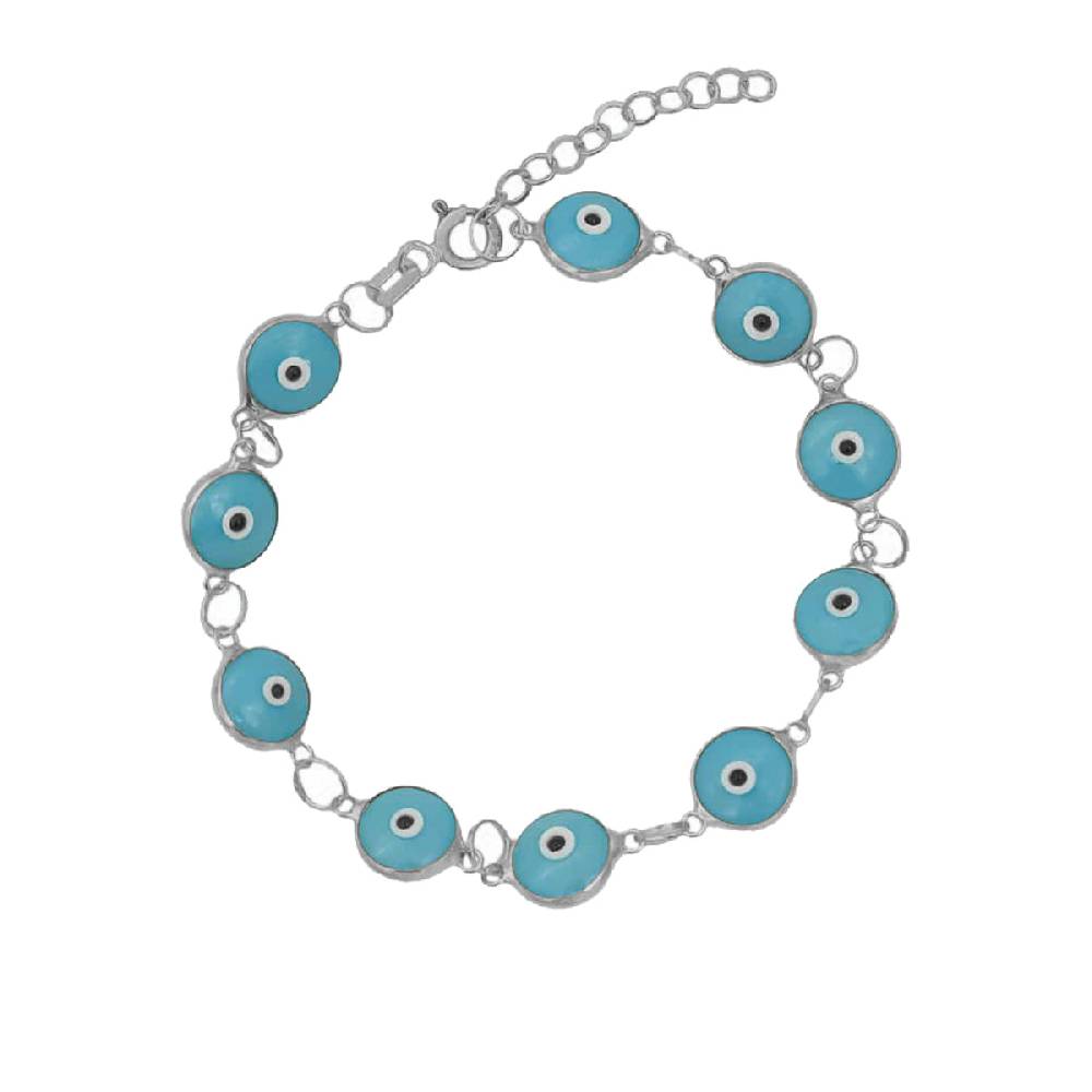 Kardelen Grande Nazar Armkette - 925 SILBER Top Angebot