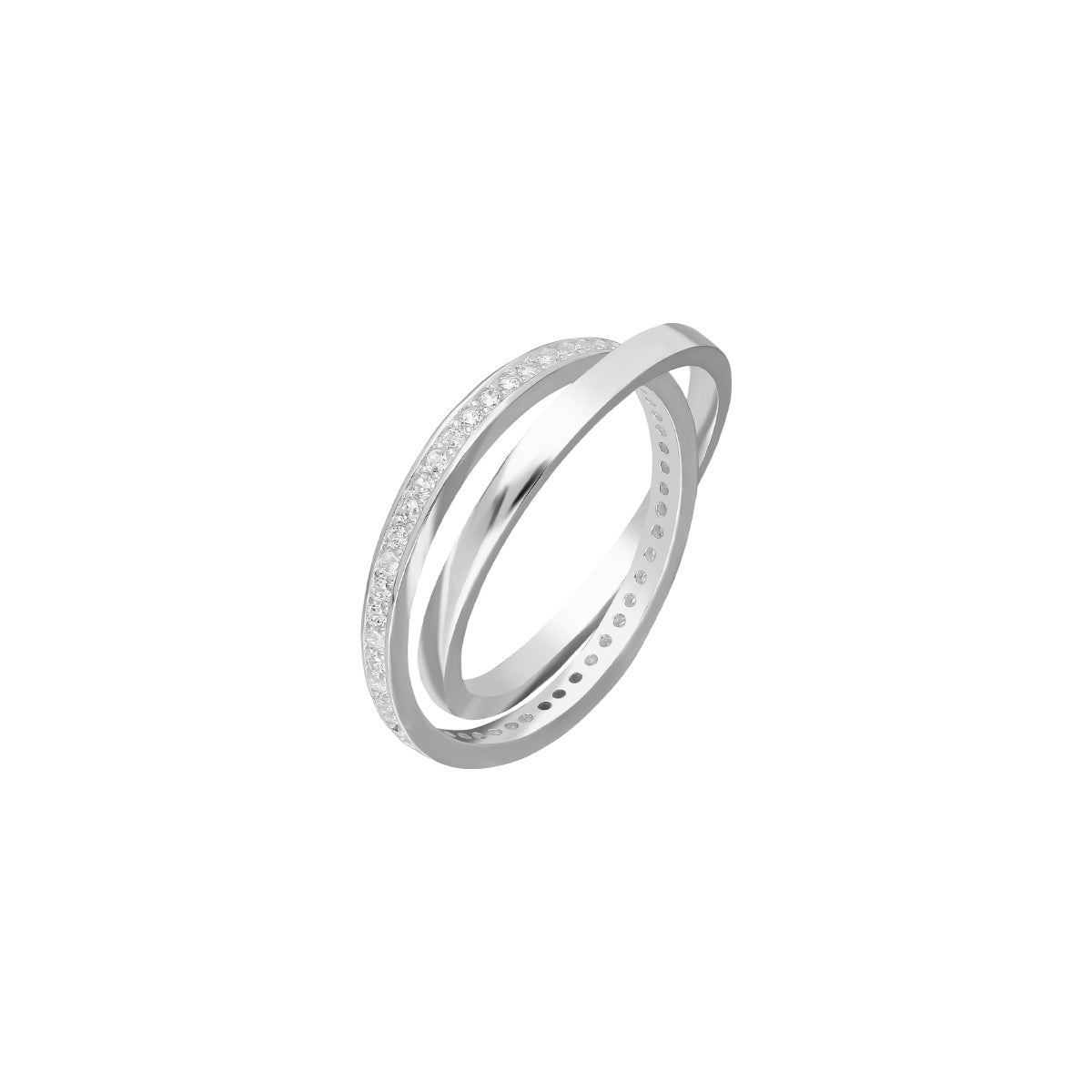Kardelen Circle Zirkonia Ring - 925 SILBER Preisnachlass