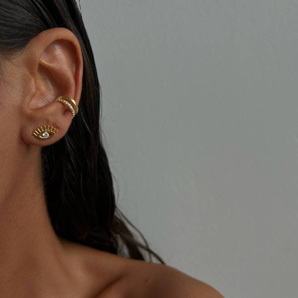 Kardelen Lee Ear Cuff - 925 SILBER Saisonschlussverkauf
