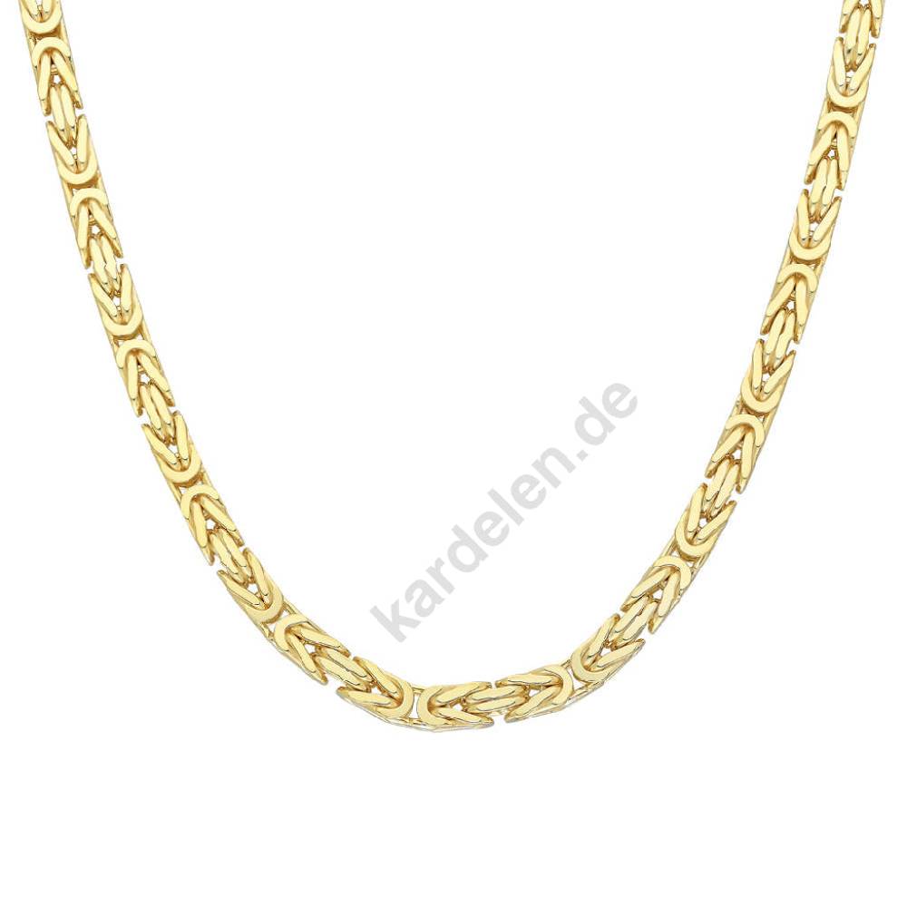 Kardelen 14K GOLD KÖNIGSKETTE Neuheiten