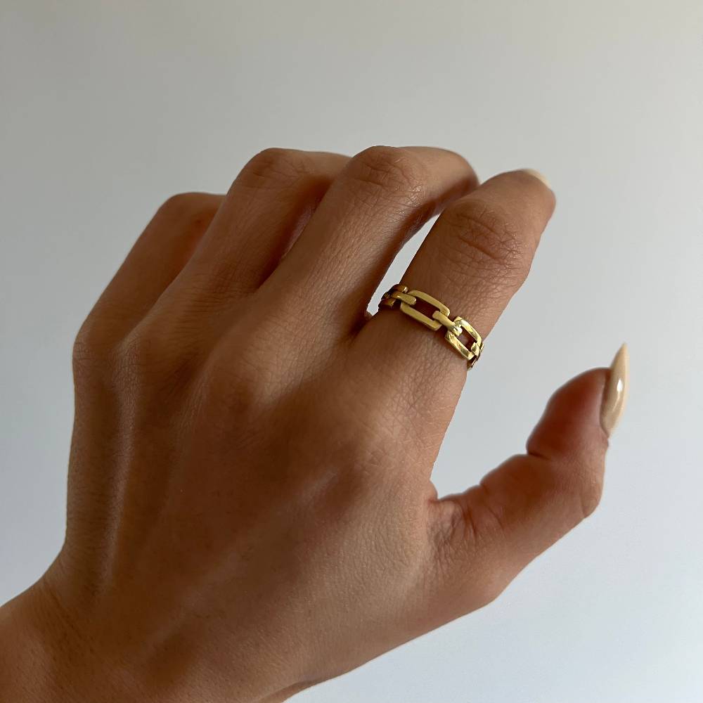 Kardelen Chain In Ring - 925 SILBER Bis zu 60% Rabatt
