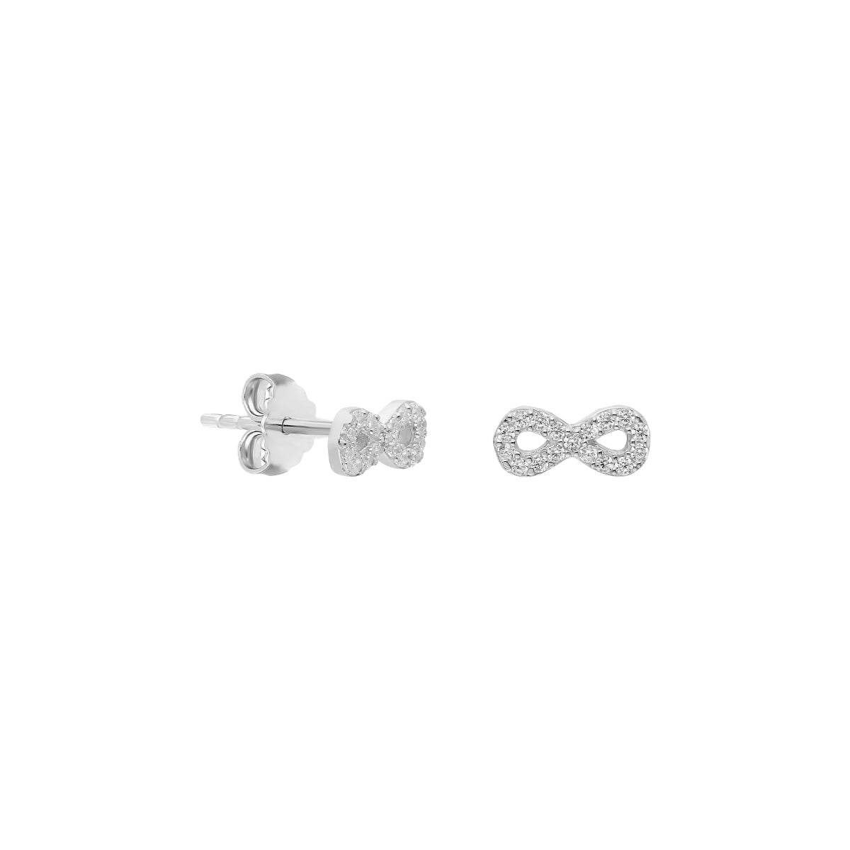 Kardelen Infinity Ohrstecker - 925 SILBER Nur für heute