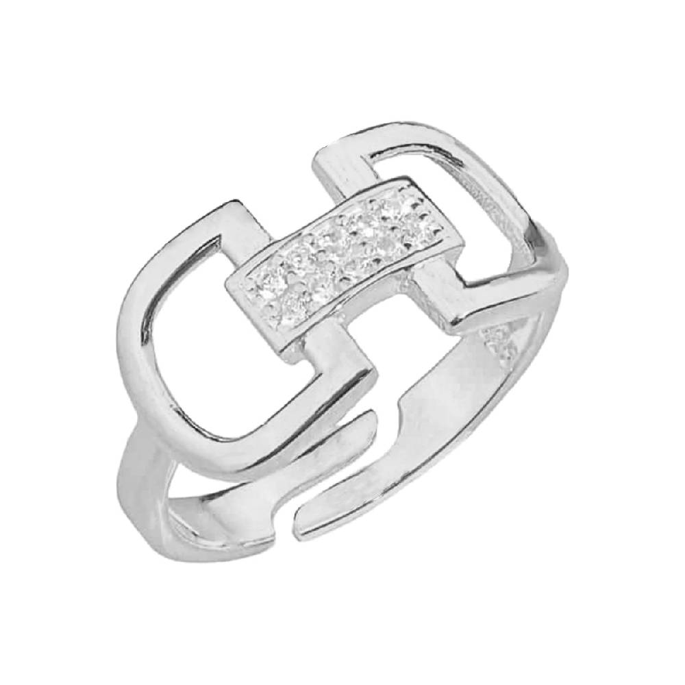 Kardelen Sperren Chain Ring - 925 SILBER Kostenloser Versand
