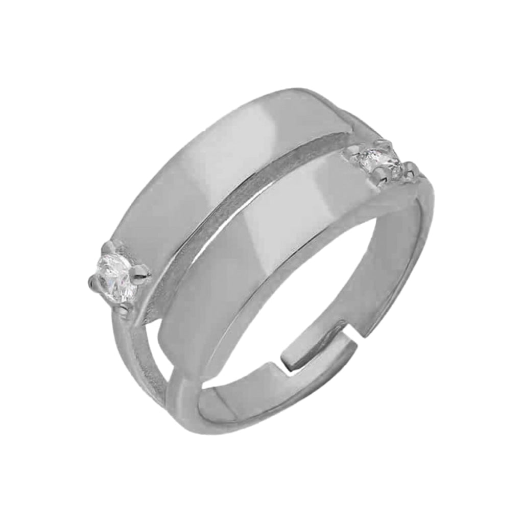Kardelen Two Zirkonia Ring - 925 SILBER Saisonschlussverkauf