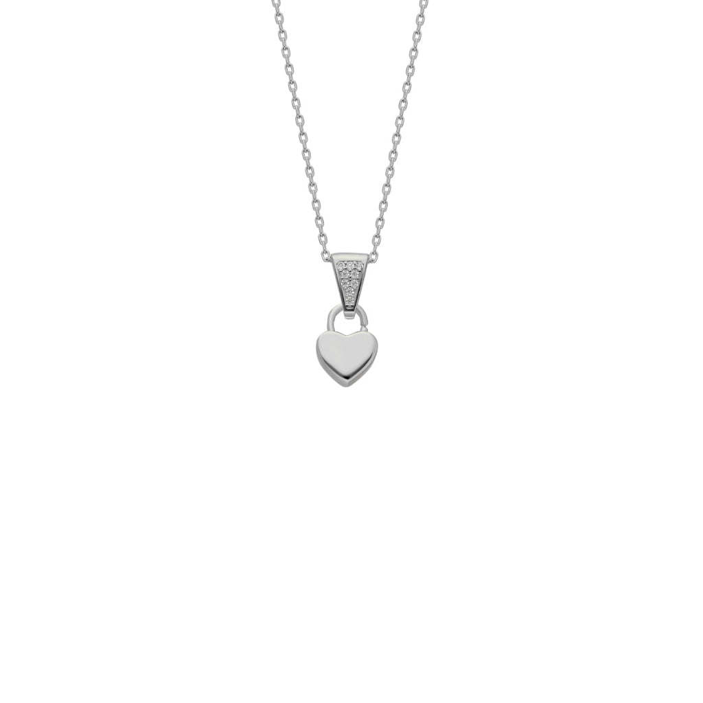 Kardelen Klein Herz Kette - 925 SILBER Heißer Verkauf
