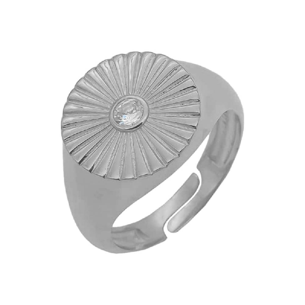 Kardelen Daisy Solitaire Ring - 925 SILBER Neueste Mode