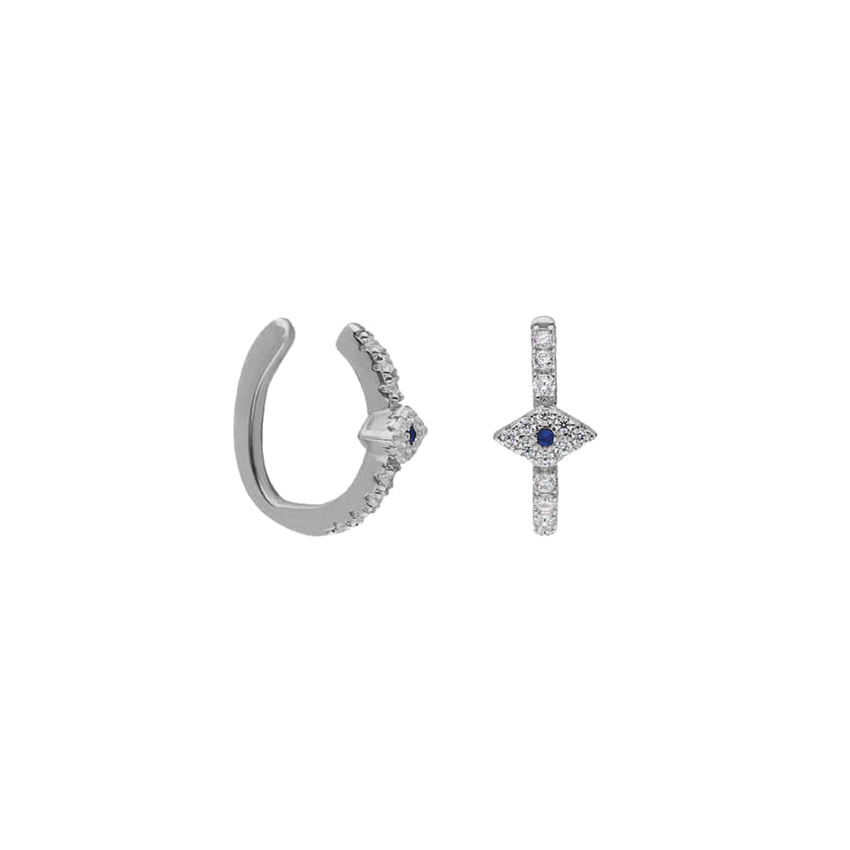 Kardelen Velvet Ear Cuff - 925 SILBER Räumungsverkauf