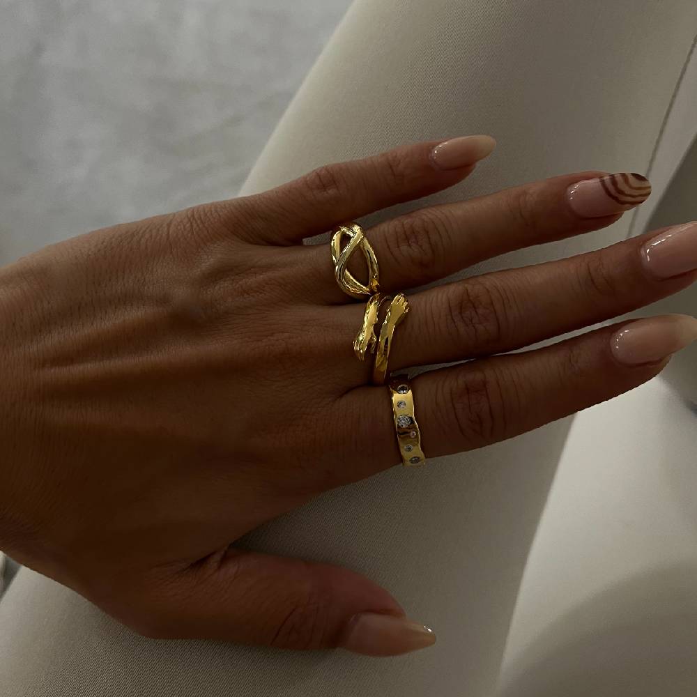 Kardelen Special Design Ring - 925 SILBER Kauf eins, bekomm eins gratis