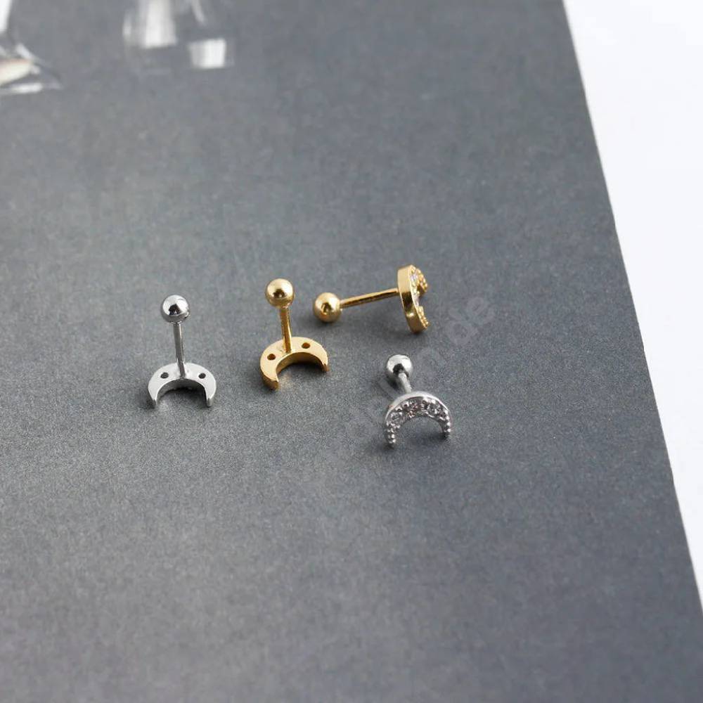 Kardelen MOON ZIRKONIA PIERCING Letzte 2 Tage