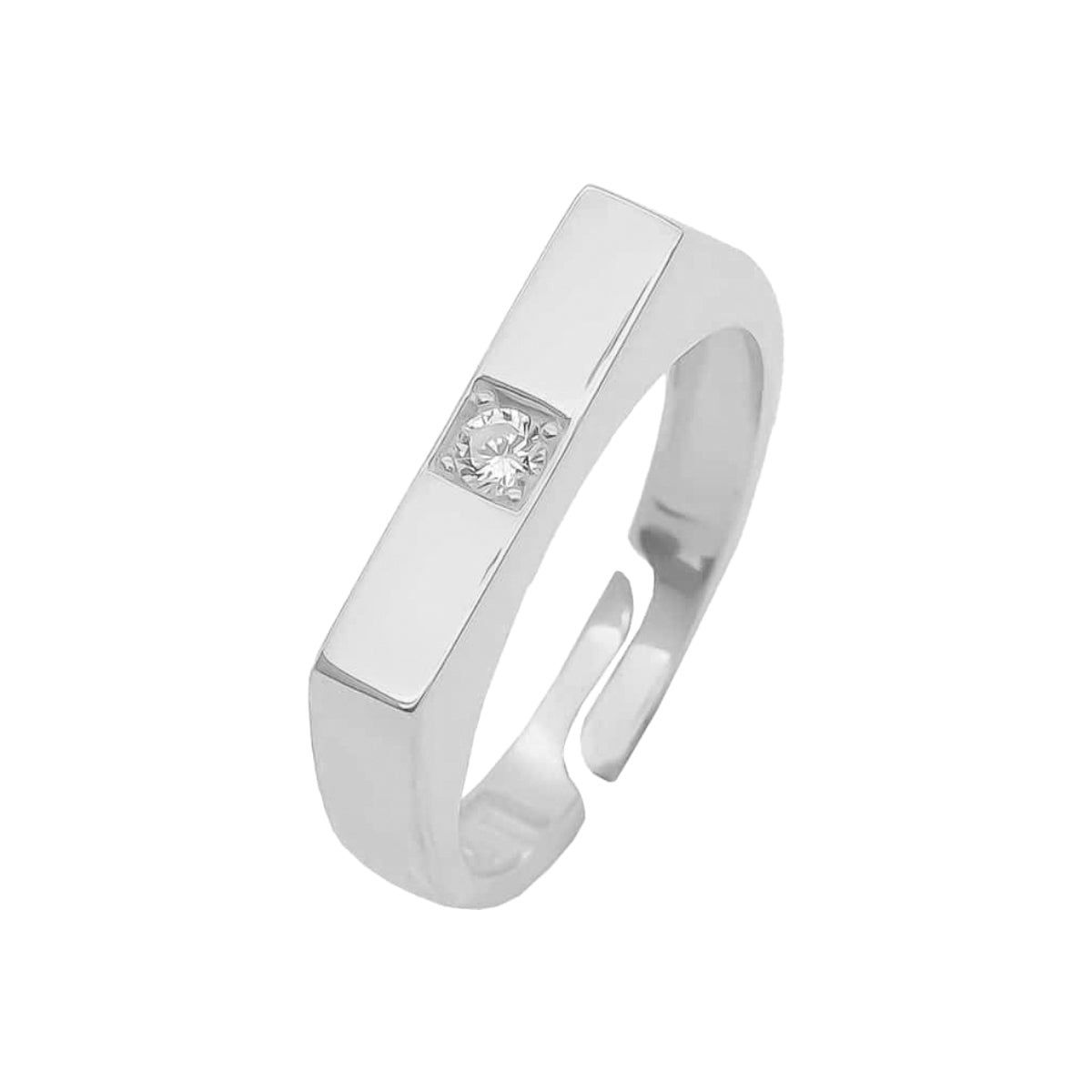 Kardelen Basic Solitaire Ring - 925 SILBER Nur für heute