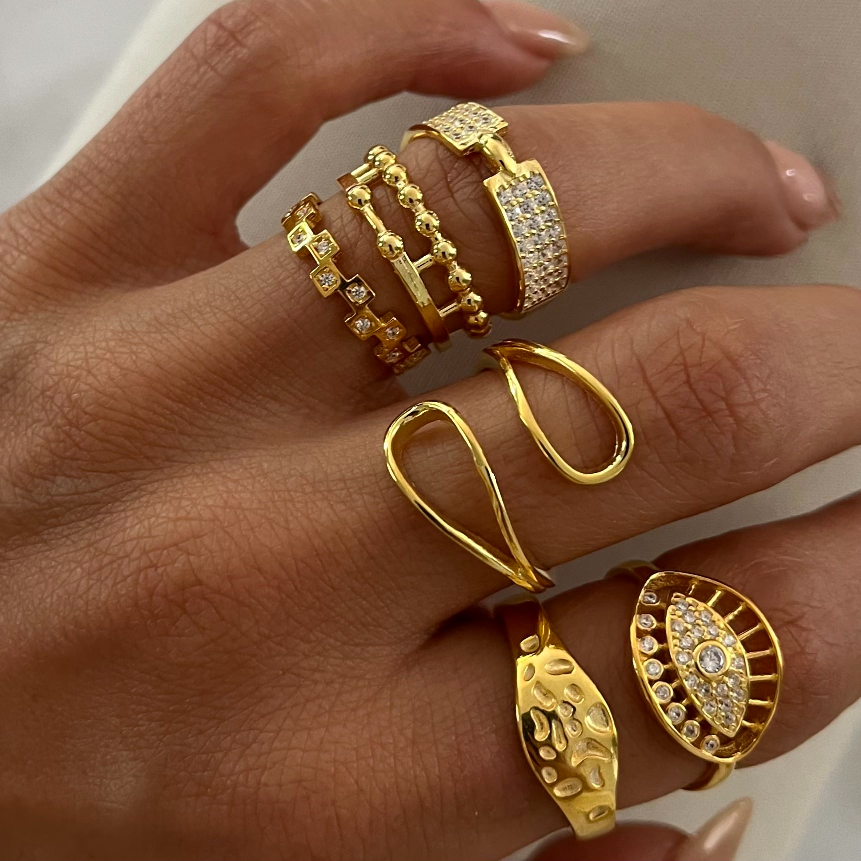 Kardelen Alia design Ring - 925 SILBER Bis zu 55% Rabatt