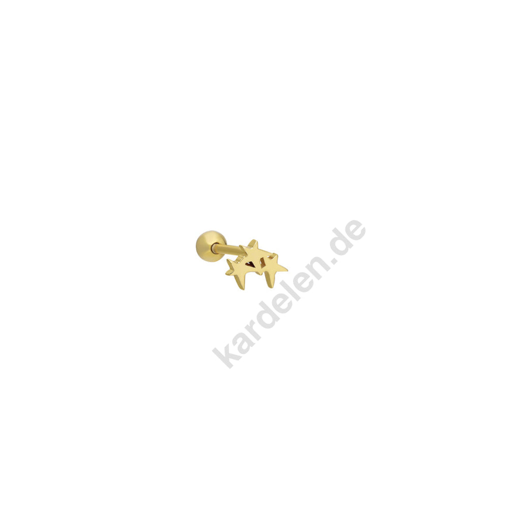 Kardelen Stern Piercing 50% Rabatt mit kostenlosem Versand