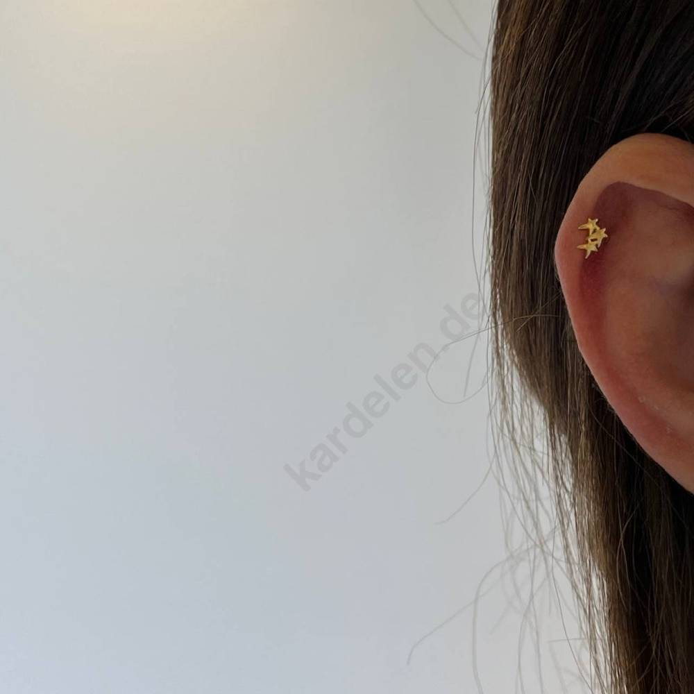 Kardelen Stern Piercing 50% Rabatt mit kostenlosem Versand