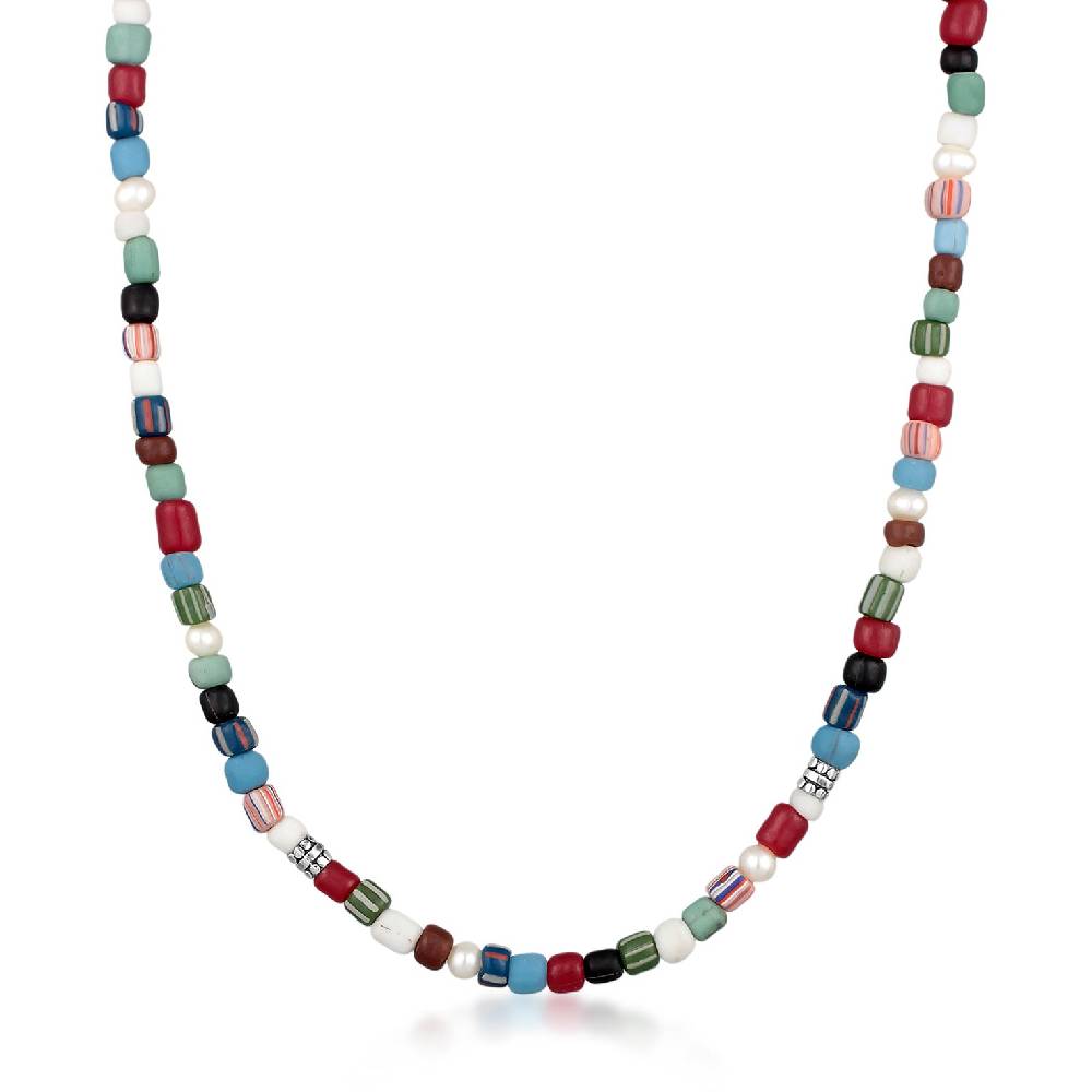 Kuzzoi Halskette Glas Beads | Süßwasserperlen JETZT KAUFEN