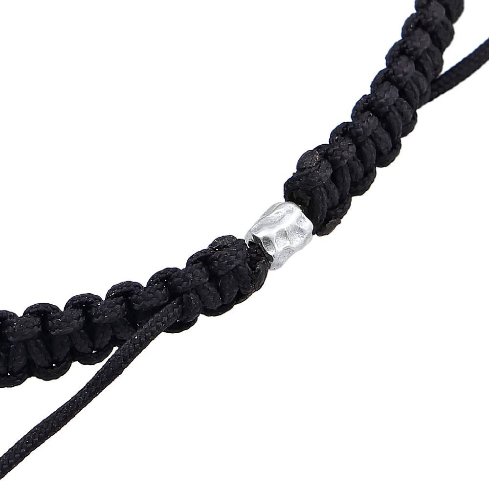 Kuzzoi Armband Evil Eye | Nylon (Schwarz) Bis zu 60% Rabatt