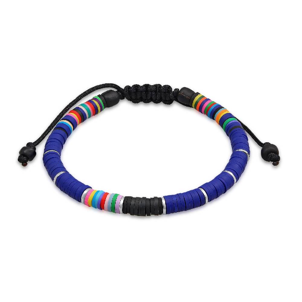 Kuzzoi Armband Textil | Heishi Perlen Sonderangebot der Fabrik