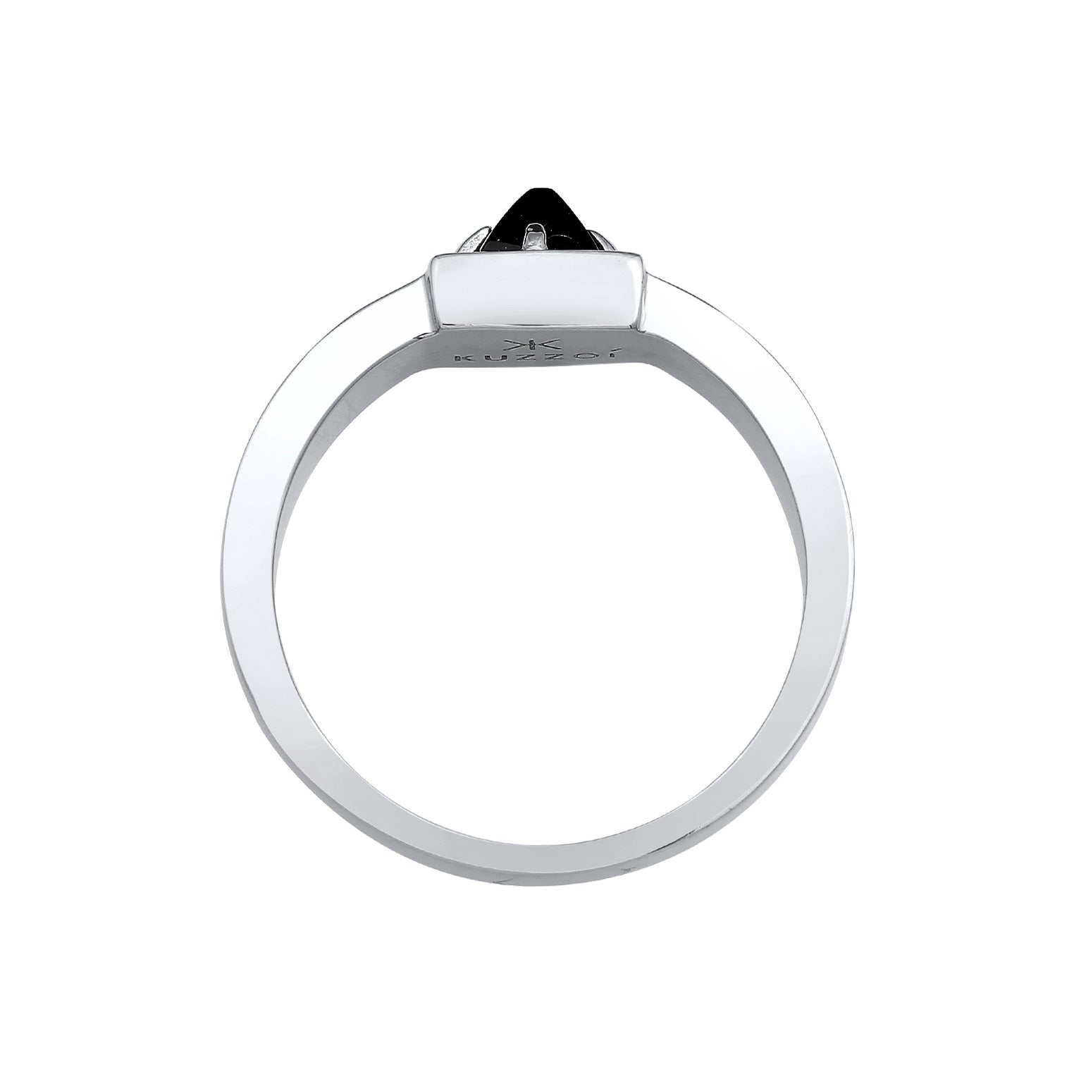 Kuzzoi Bandring Pyramide | Onyx (Schwarz) Online