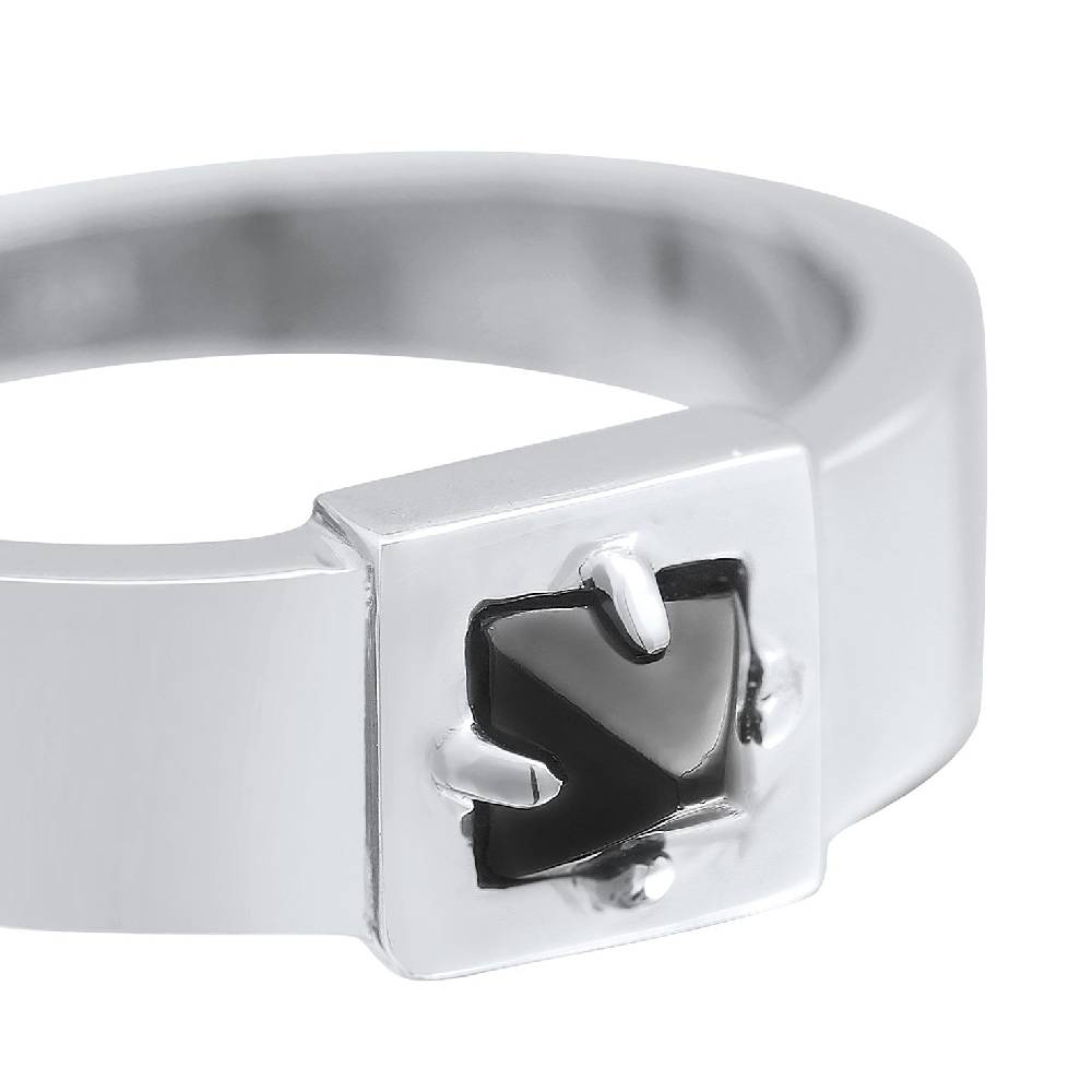 Kuzzoi Bandring Pyramide | Onyx (Schwarz) Online