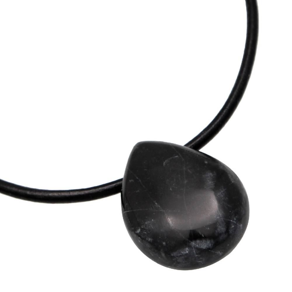 Kuzzoi Choker Tropfen | Satin, Onyx (Schwarz) Schlussverkauf