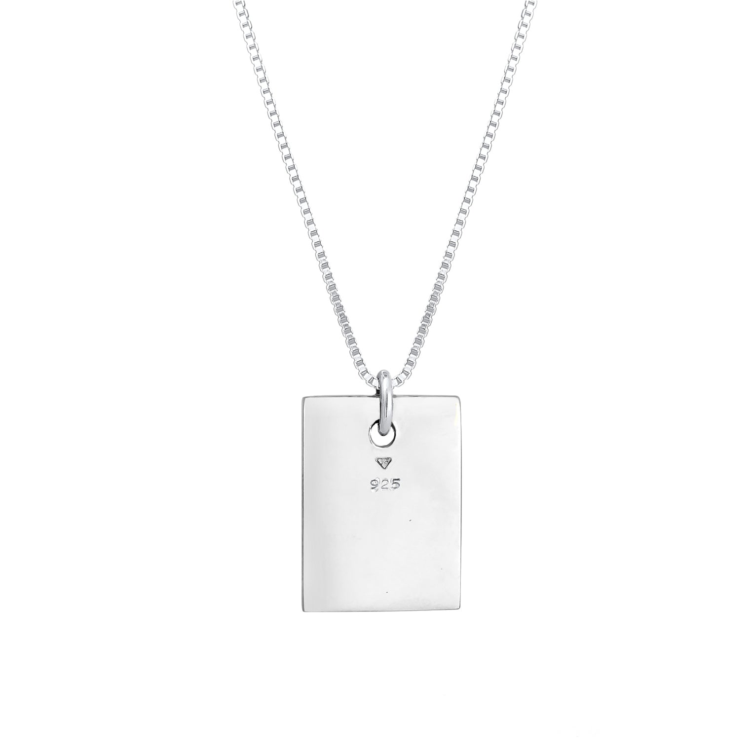 Kuzzoi Halskette Dog Tag | Emaille (Schwarz) Kostenloser Versand