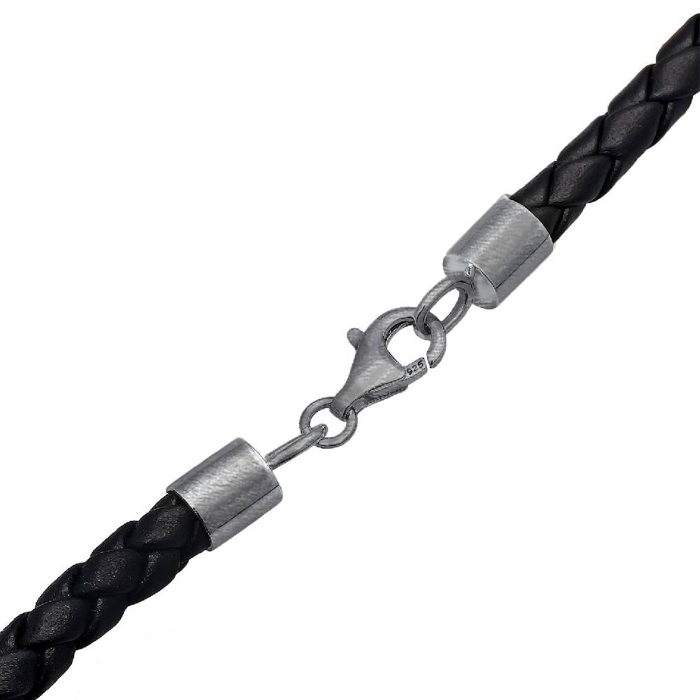 Kuzzoi Halskette Kreuz | Leder Begrenztes Angebot